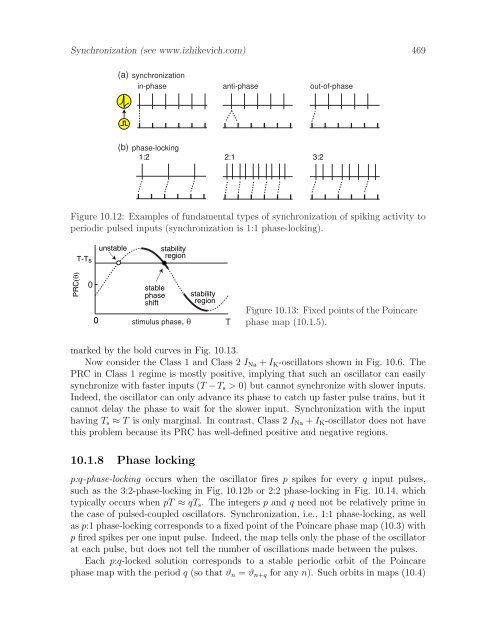 Dynamical Systems in Neuroscience: