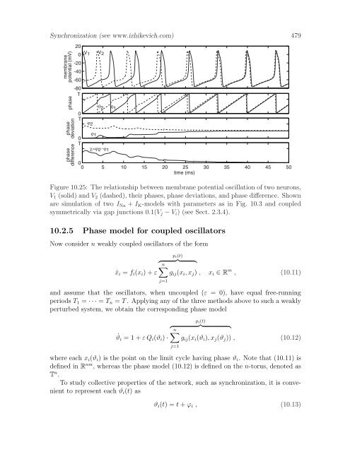 Dynamical Systems in Neuroscience: