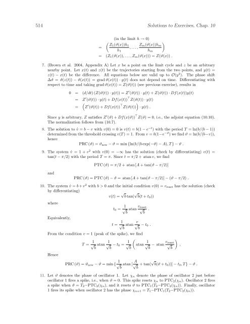 Dynamical Systems in Neuroscience: