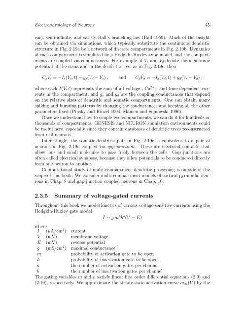 Dynamical Systems in Neuroscience: