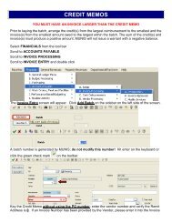 invoice entry with a purchase order - Franklin County Auditor