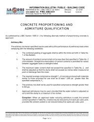 IB-P-BC 2002-031 Concrete Proportioning and Admixture - ladbs