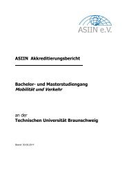 Akkreditierungsbericht - ASIIN e. V.