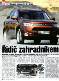 Test NovÃ½ Mitsubishi Outlander 2.2 DI-D Instyle - M Motors CZ, s.r.o.