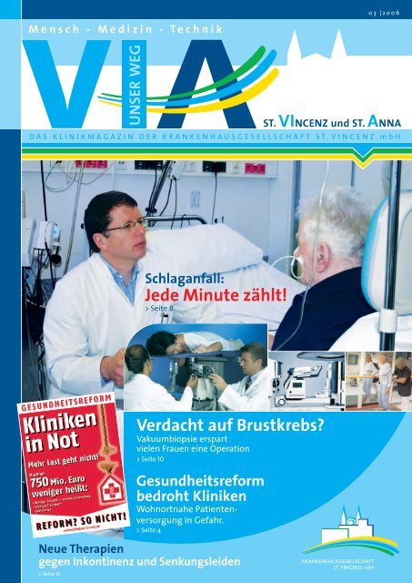 Schlaganfall: Jede Minute zählt! - St. Vincenz Krankenhaus Limburg