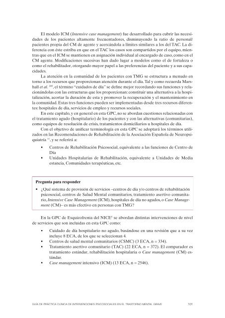 GPC sobre Trastorno Mental Grave - GuÃ­aSalud