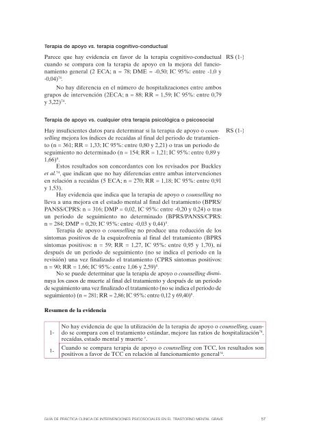 GPC sobre Trastorno Mental Grave - GuÃ­aSalud