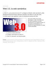 Web 3.0, la web semÃ¡ntica - Noticias Universia