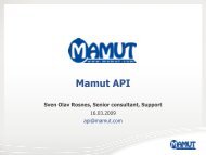 Mamut API