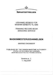 Uddannelsesbog for maskinmesteruddannelsen