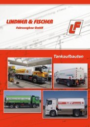 Tankaufbauten von Lindner & Fischer - Youblisher.com