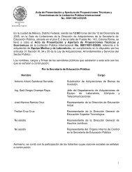 Acta de PresentaciÃ³n y Apertura de Proposiciones TÃ©cnicas y ...