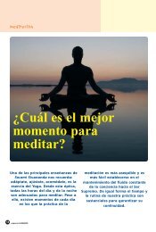 Â¿CuÃ¡l es el mejor momento para meditar? - Centro de Yoga ...