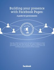 Building your presence with Facebook Pages: