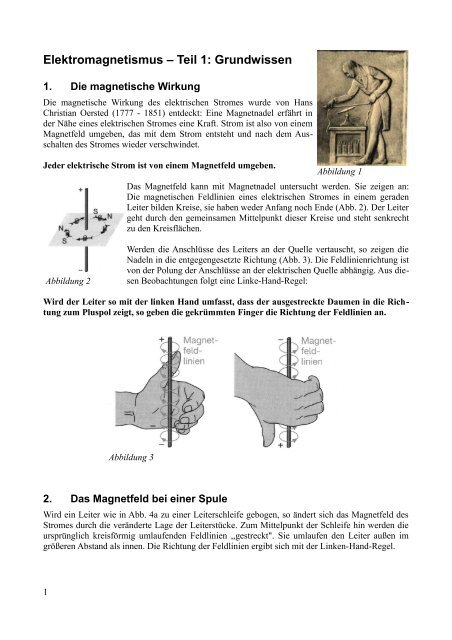 Elektromagnetismus – Teil 1: Grundwissen