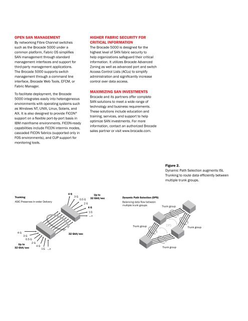 Brocade 5000 Datasheet - TeamKCI