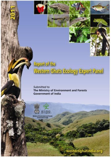 report of the western ghats ecology expert panel