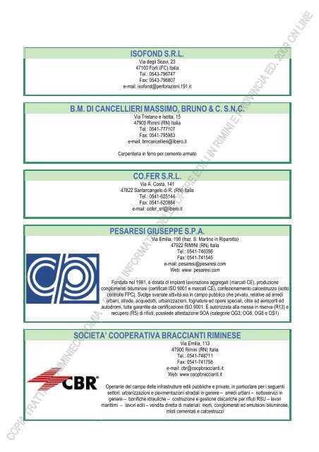PREZZI INFORMATIVI DELLE OPERE EDILI IN RIMINI E ...
