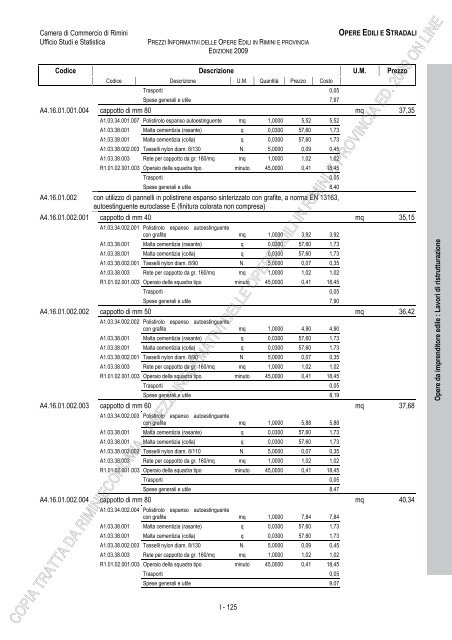 PREZZI INFORMATIVI DELLE OPERE EDILI IN RIMINI E ...