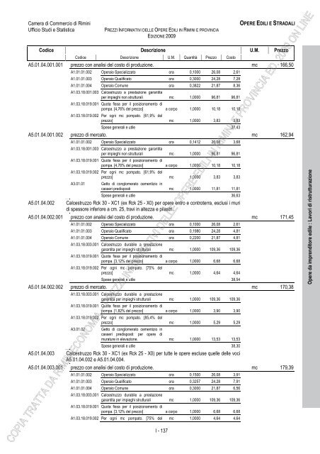 PREZZI INFORMATIVI DELLE OPERE EDILI IN RIMINI E ...