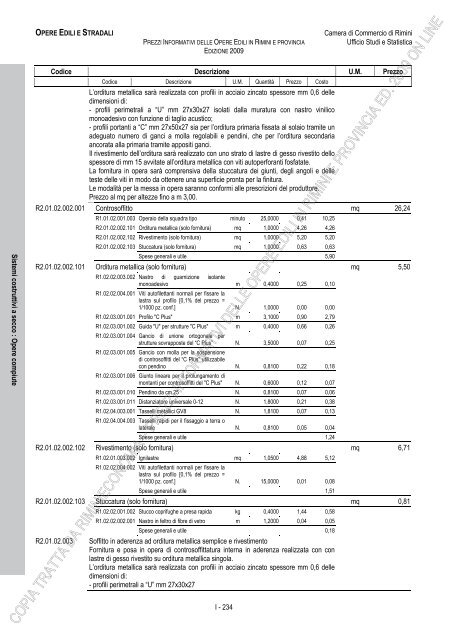 PREZZI INFORMATIVI DELLE OPERE EDILI IN RIMINI E ...