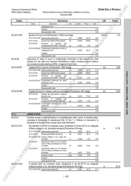 PREZZI INFORMATIVI DELLE OPERE EDILI IN RIMINI E ...