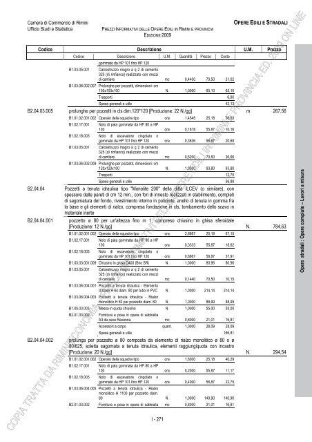PREZZI INFORMATIVI DELLE OPERE EDILI IN RIMINI E ...