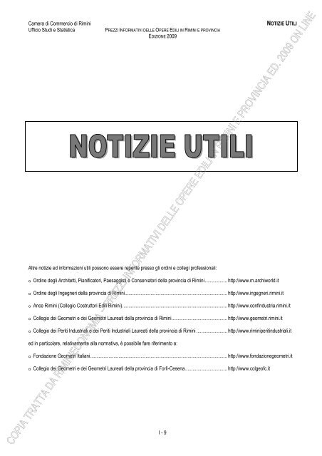 PREZZI INFORMATIVI DELLE OPERE EDILI IN RIMINI E ...