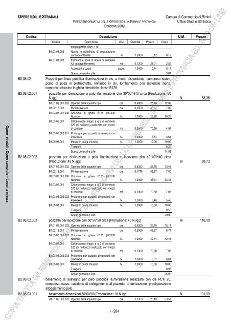 PREZZI INFORMATIVI DELLE OPERE EDILI IN RIMINI E ...