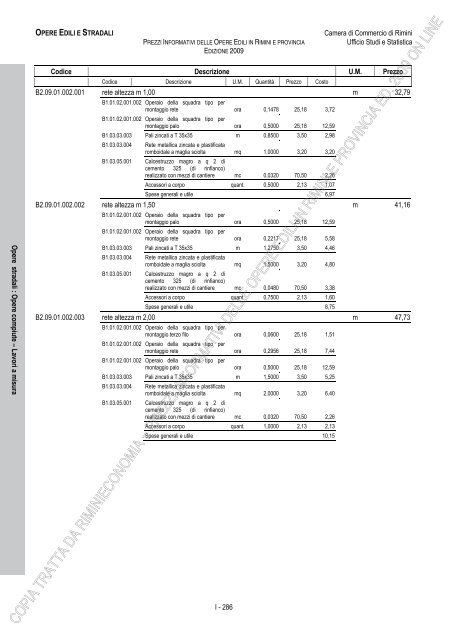 PREZZI INFORMATIVI DELLE OPERE EDILI IN RIMINI E ...