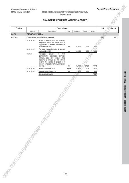 PREZZI INFORMATIVI DELLE OPERE EDILI IN RIMINI E ...