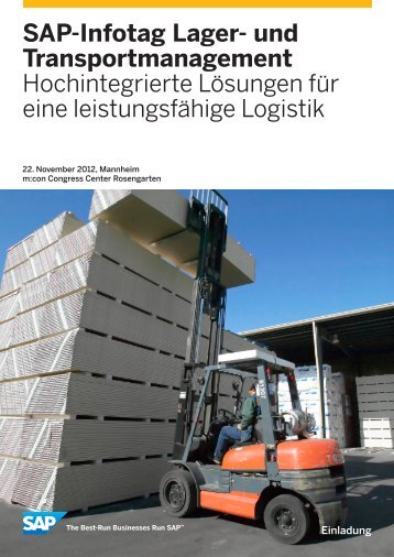 SAP-Infotag Lager- und Transportmanagement ... - SAP.com