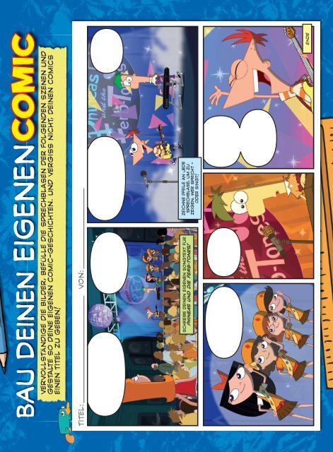 Phineas und Ferb Comic - Micky Maus-Magazin