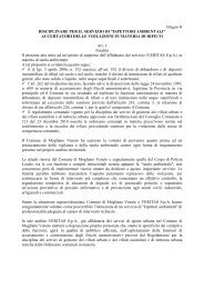 ISPETTORI AMBIENTALI - Comune di Mogliano Veneto