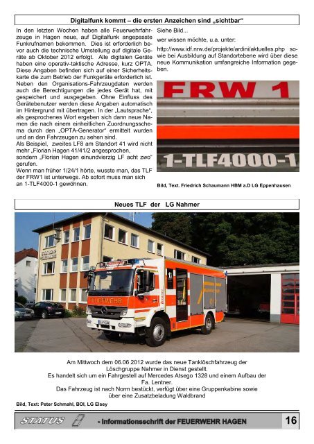 12 - Verband der Feuerwehr der Stadt Hagen eV