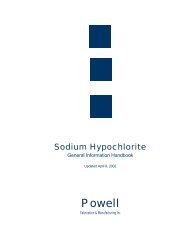 Sodium Hypochlorite Handbook - Force Flow
