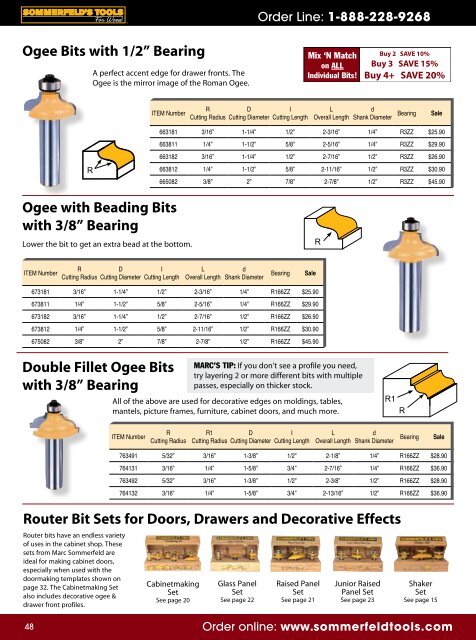 Sommerfeld's Tools For Wood Catalog - Digital Marketing Services