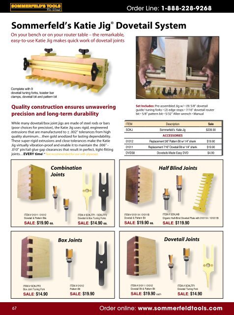 Sommerfeld's Tools For Wood Catalog - Digital Marketing Services