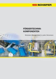 FÖRDERTECHNIK- KOMPONENTEN - SSI  Schäfer AG