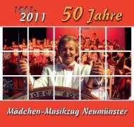 50 Jahre - Mädchen-Musikzug Neumünster