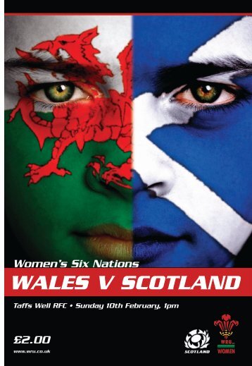 WALES V SCOTLAND - Welsh Rugby Union