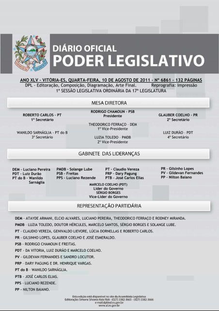 NOTA - ADIAMENTO DA SESSÃO SOLENE DE EMANCIPAÇÃO POLÍTICA