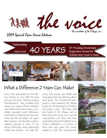 What a Difference 2 Years Can Make! - The Villages Inc.
