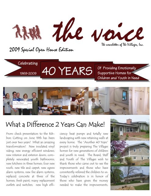 What a Difference 2 Years Can Make! - The Villages Inc.