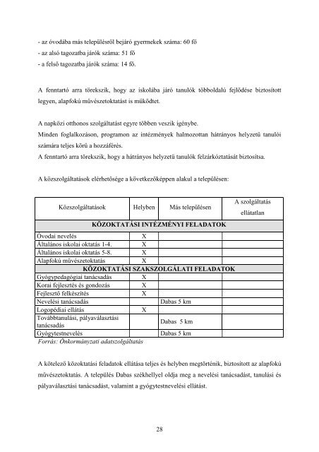 7.) TelepÃ¼lÃ©si esÃ©lyegyenlÅsÃ©gi program elfogadÃ¡sa - ÃjhartyÃ¡n