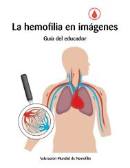 La hemofilia en imágenes - World Federation of Hemophilia