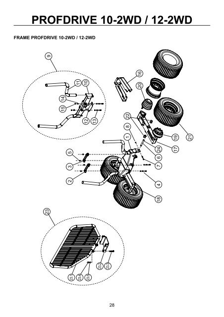 PROFDRIVE 10-2WD / 12-2WD - Farmi Forest