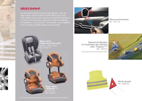 LES ACCESSOIRES CITROÃN C6 - Groupe Dallard