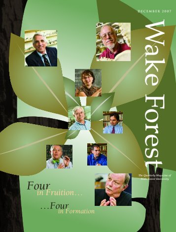 Wake Forest Magazine - Past Issues - Wake Forest University