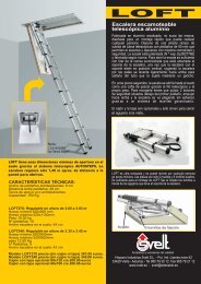 Ficha tÃ©cnica de la escalera escamoteable telescÃ³pica - Logismarket